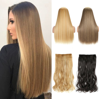 Silky Long Clip-In Hair Extensions