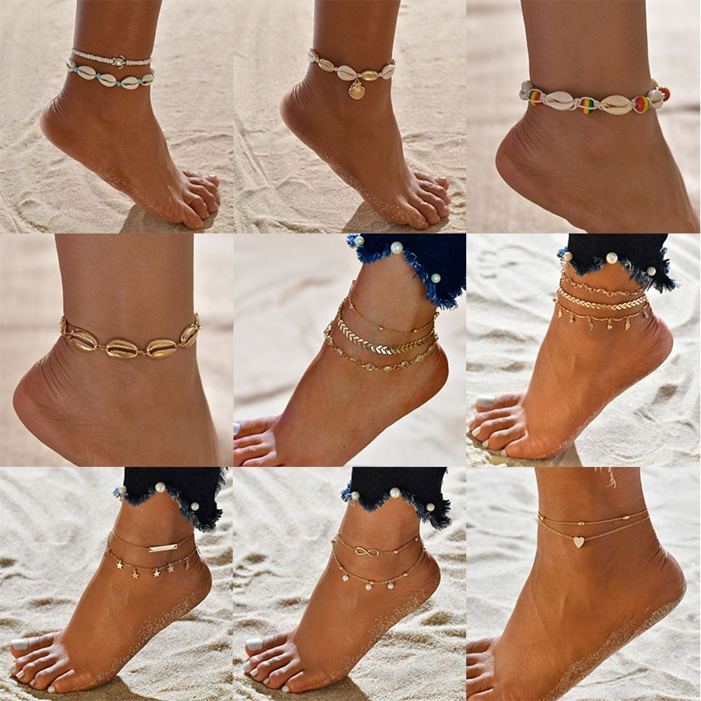 Women's Bohemian Anklets